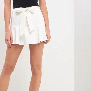 High Waisted Mini Skort